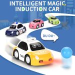 Children's Magic Induction RC Car with Music, LED Lights and 360° Rotation available at E-Seller BD