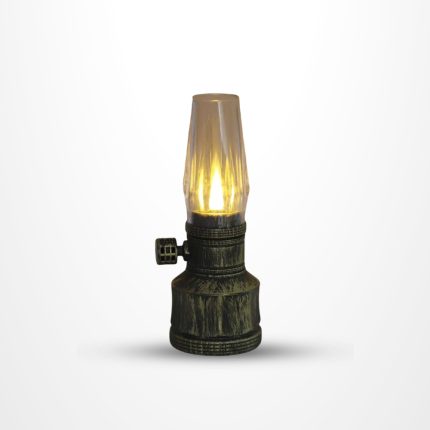 Retro LED Oil Lamp Decorative Night Light