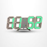 3D LED Digital Wall Clock with Multi Color Display available at E-Seller BD