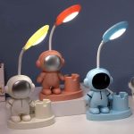Astronaut LED Desk Lamp with Pen Holder - Image 3