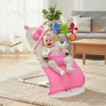 Love Baby Musical Bouncer – Vibrating Baby Rocking Seat with Toy Bar - Image 2