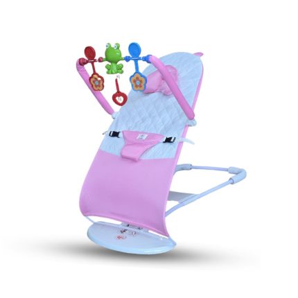 Love Baby Musical Bouncer with Vibration Music and Toy Bar