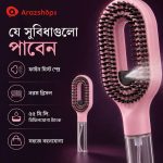 2-in-1 Fine Mist Spray Detangling Hair Comb with 55ml Tank