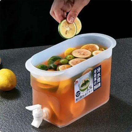 3.5L Refrigerator Water and Beverage Dispenser with Faucet