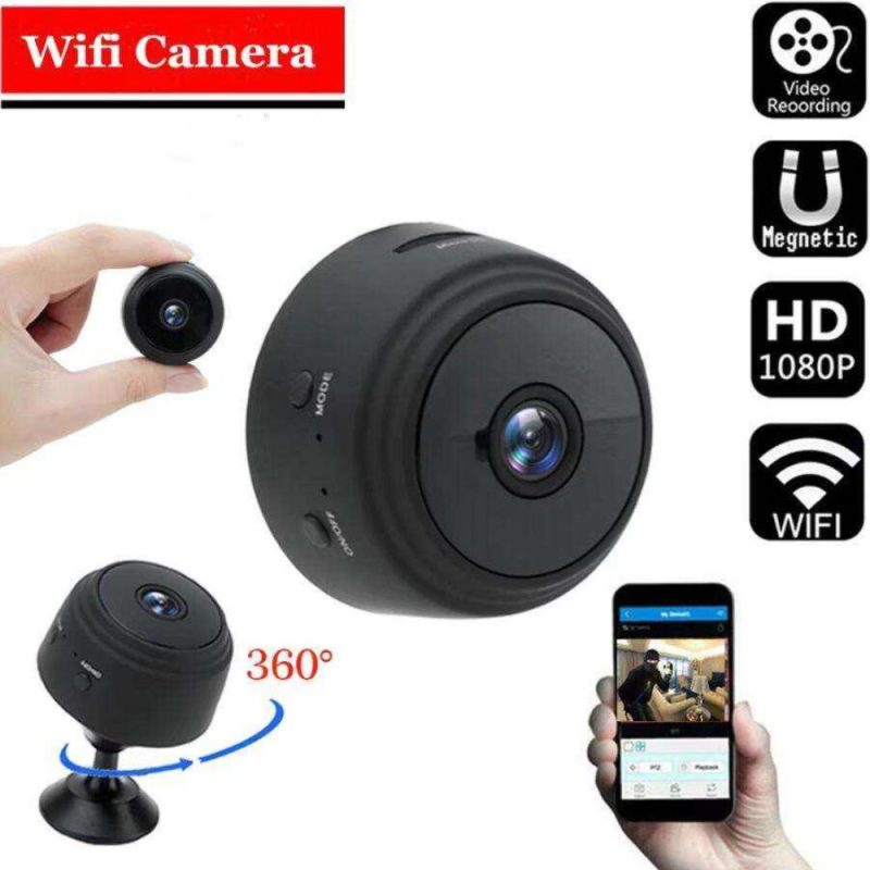 A9 Mini WiFi HD 1080P security camera with night vision