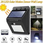 Anugrah 20 LED motion sensor solar light pack of 2