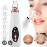 Electric Blackhead Remover Vacuum with 5 Suction Heads