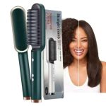 FH-909 Electric Hair Straightener Comb 2-in-1