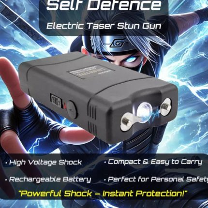 Premium personal safety alarm with LED flashlight