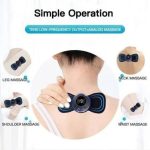 TENS EMS Mini Massager with 6 Modes and 10 Intensity Levels